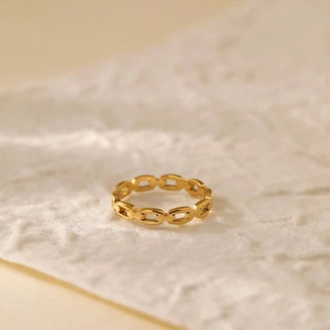 18k Gold Plated Thin Ring