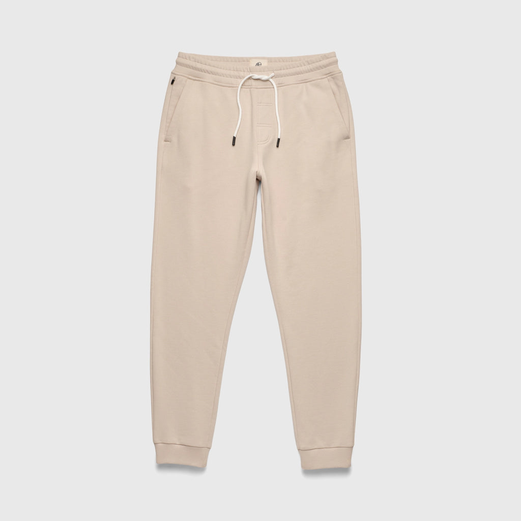 Dune Drawstring Terry Jogger - Silver Gray