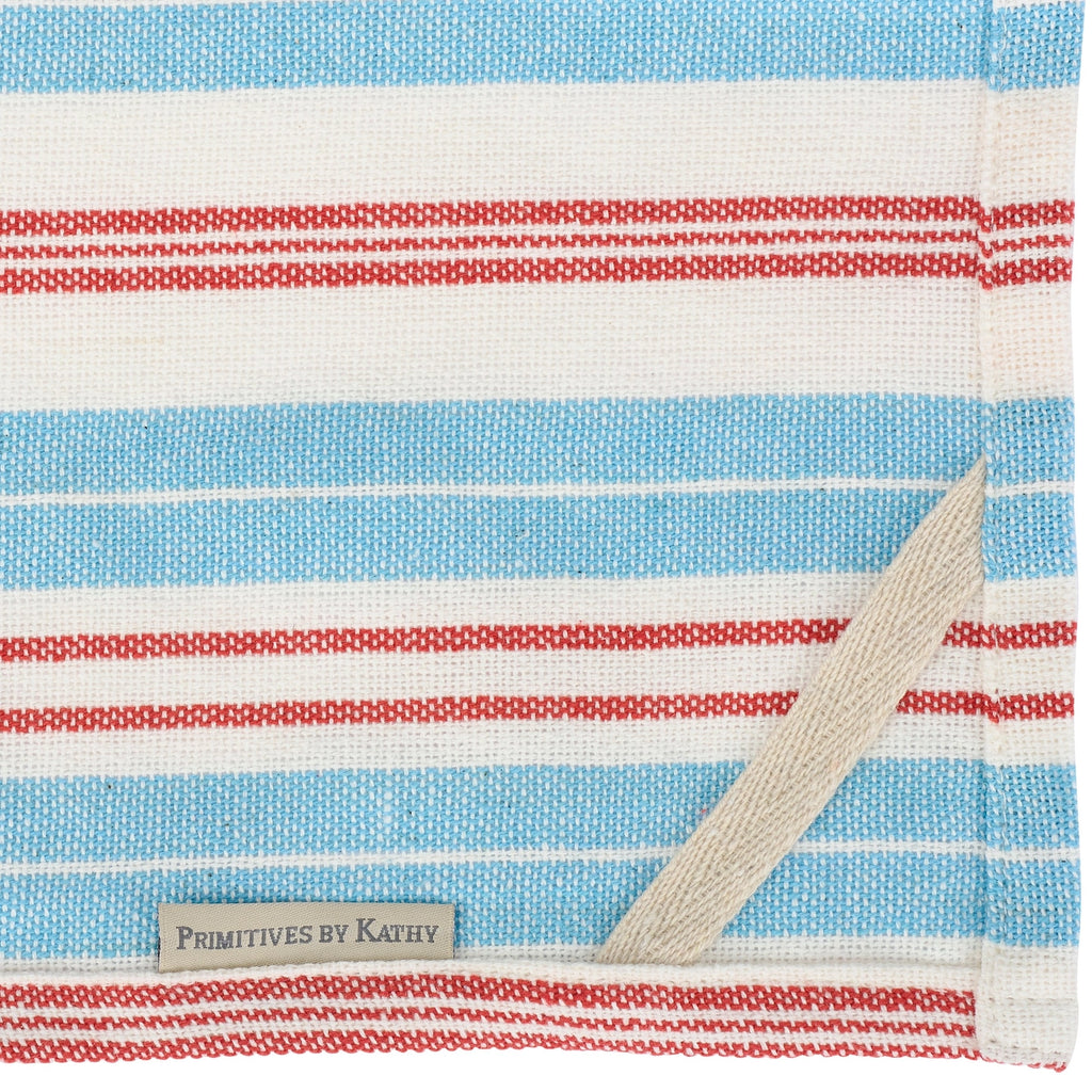 Americana Striped Kitchen Towel