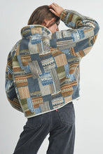 Load image into Gallery viewer, Patchwork Print Multicolor Sweatshirt
