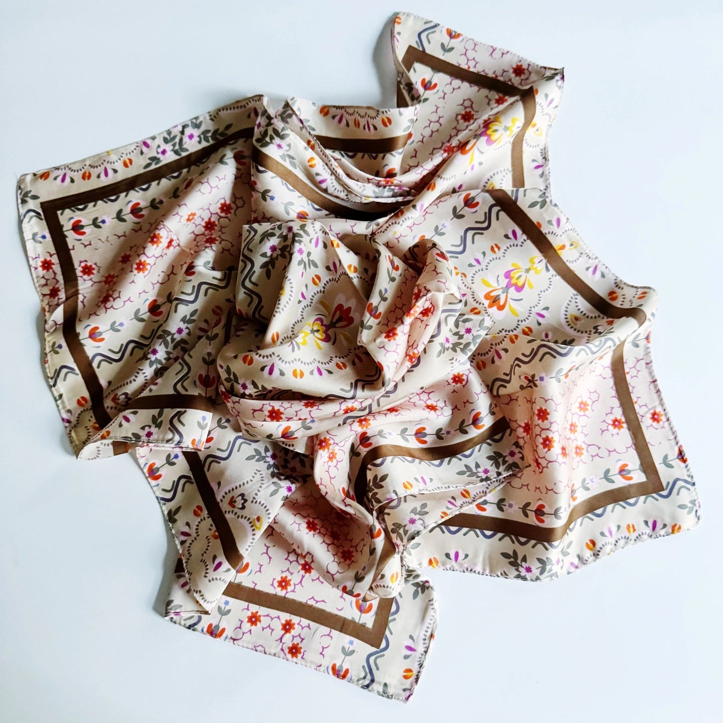 Satin Bag Scarf