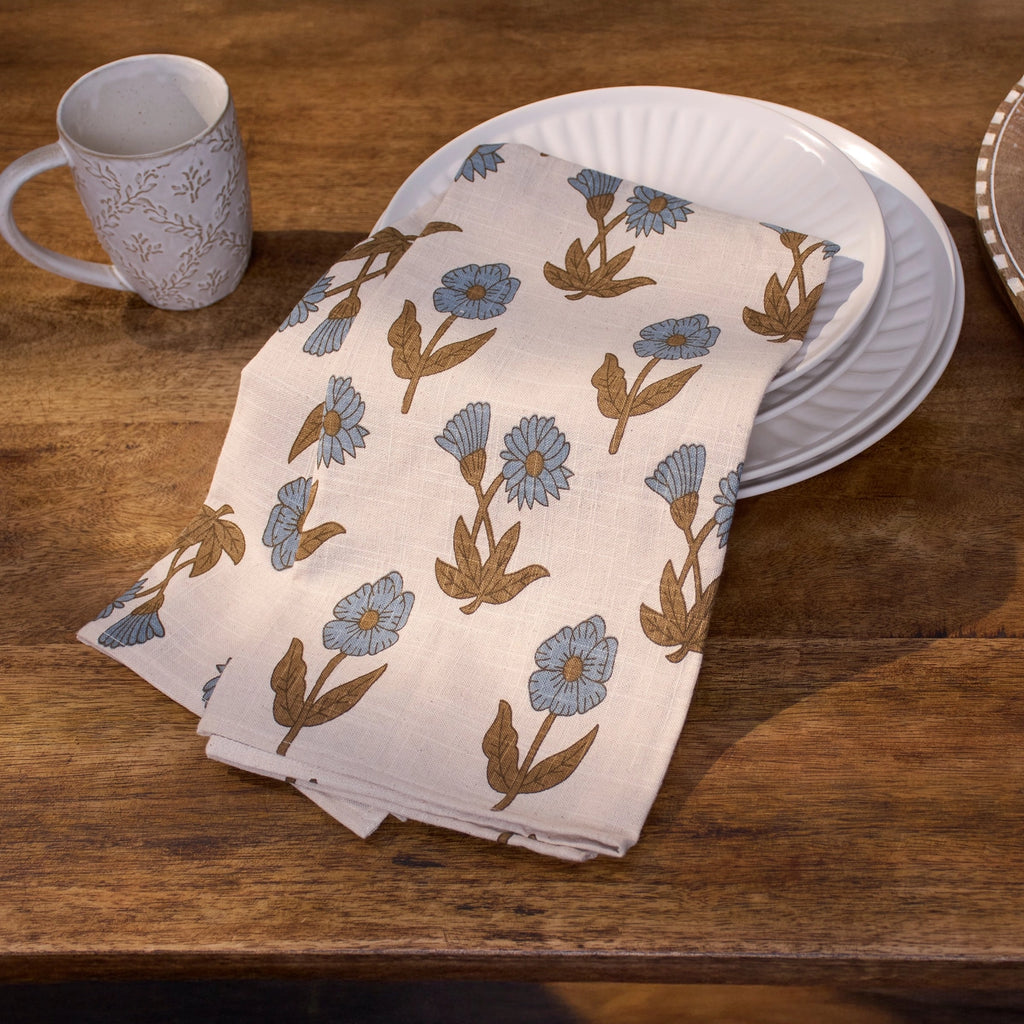 Floral Cottage Kitchen Towel