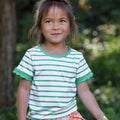 Girls Scalloped Tee