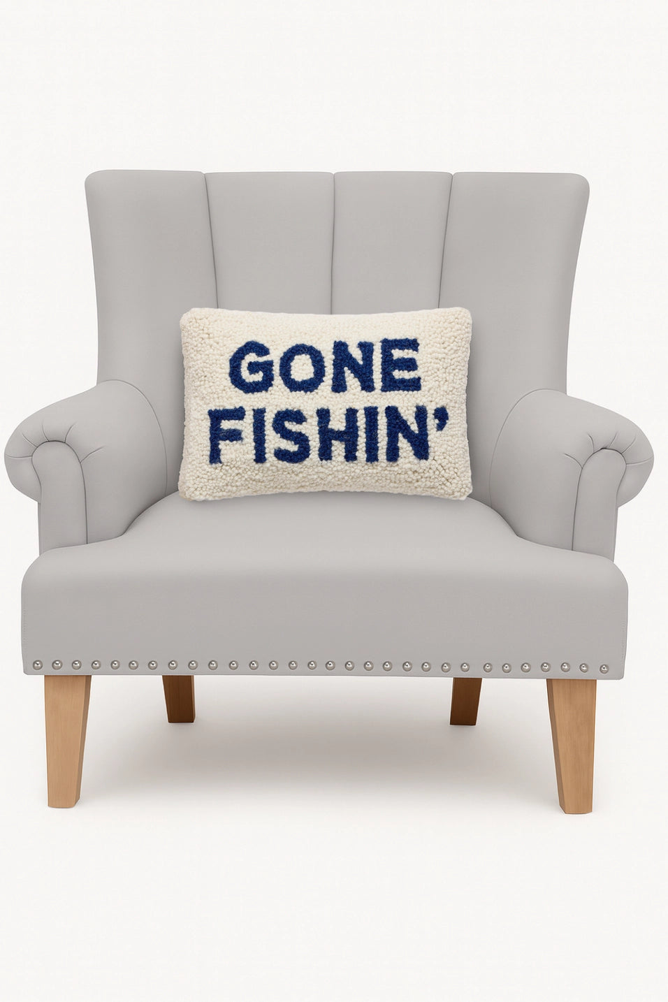 Gone Fishin' Hook Pillow