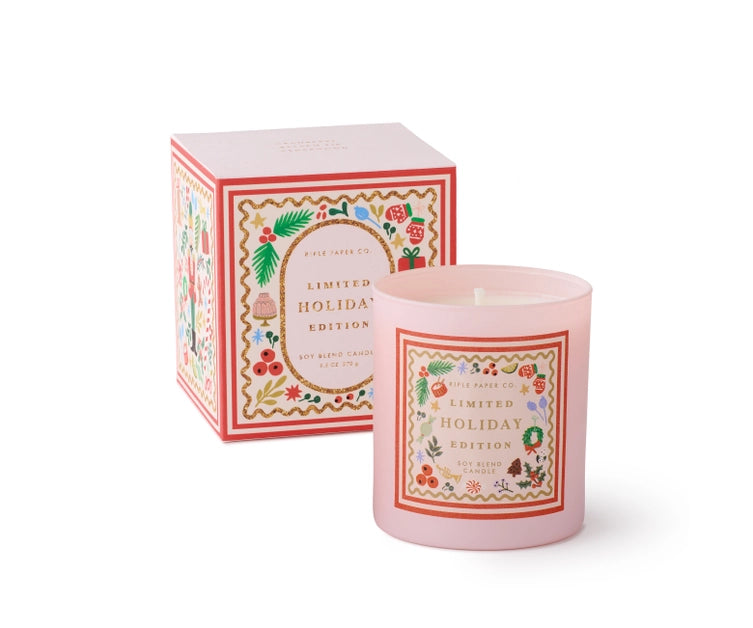 Holly Jolly Nutcracker Soy Candle