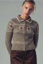 Load image into Gallery viewer, Zip-Up Knit Cardigan

