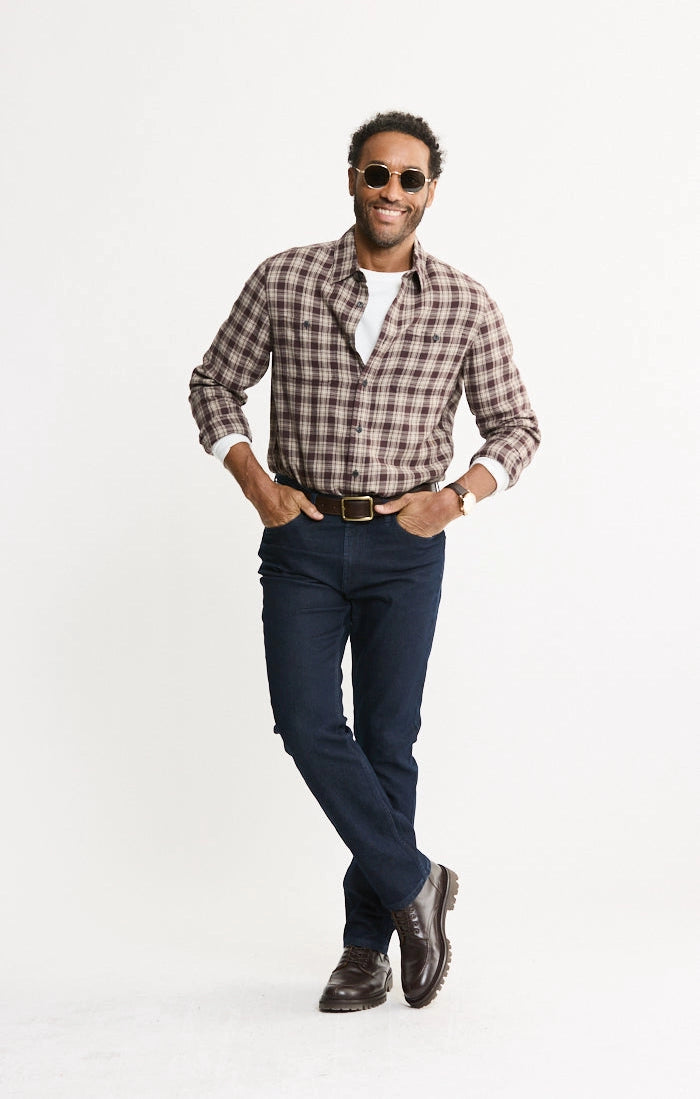 Rye Plaid Flannel Shirt