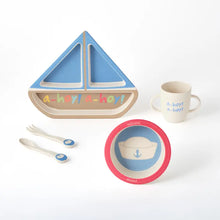 Load image into Gallery viewer, Sailboat Shaped Dinner Set
