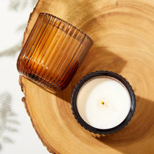 Load image into Gallery viewer, Myrrh Wood Glass Candle

