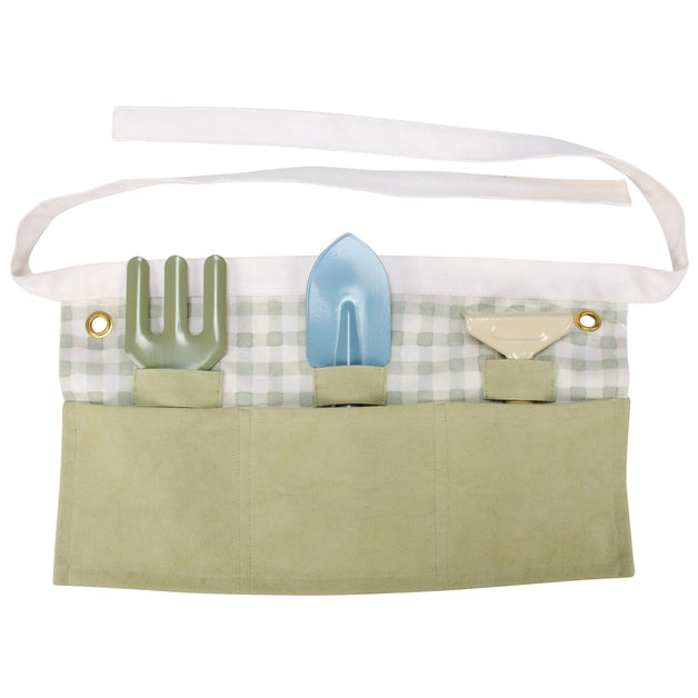 Kids Apron and Garden Tool Set