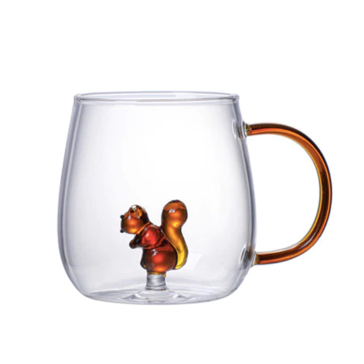 Animal Shape Glass Cup