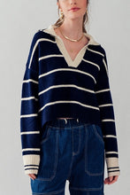 Load image into Gallery viewer, Striped Sailor Sweater
