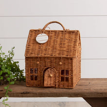 Load image into Gallery viewer, Woven House Basket With Handle
