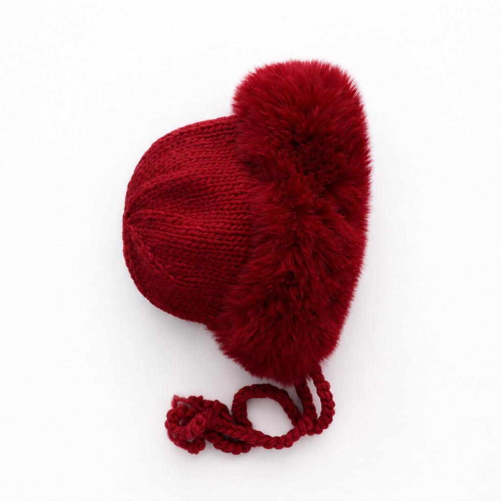 Kids Crimson Cuddle Bonnet