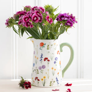 Wildflower Ceramic Flower Jug