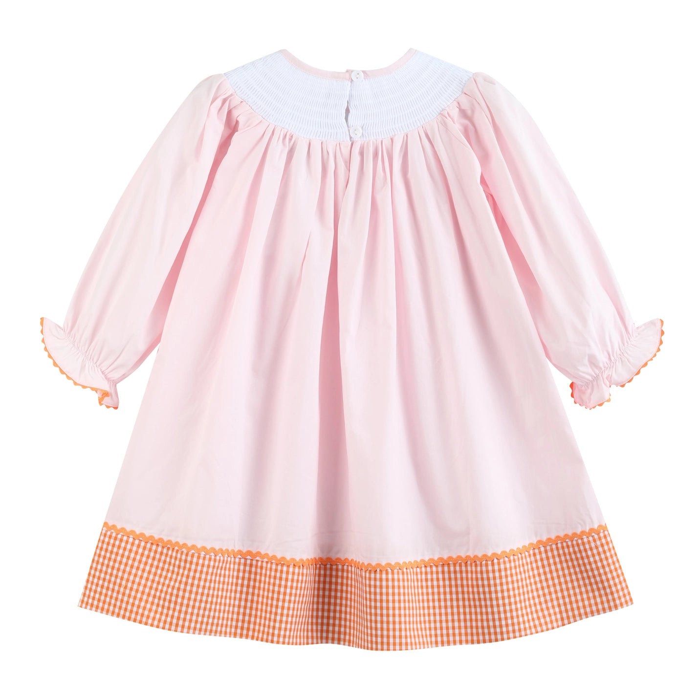 Kids Pink and Orange Boo Dress