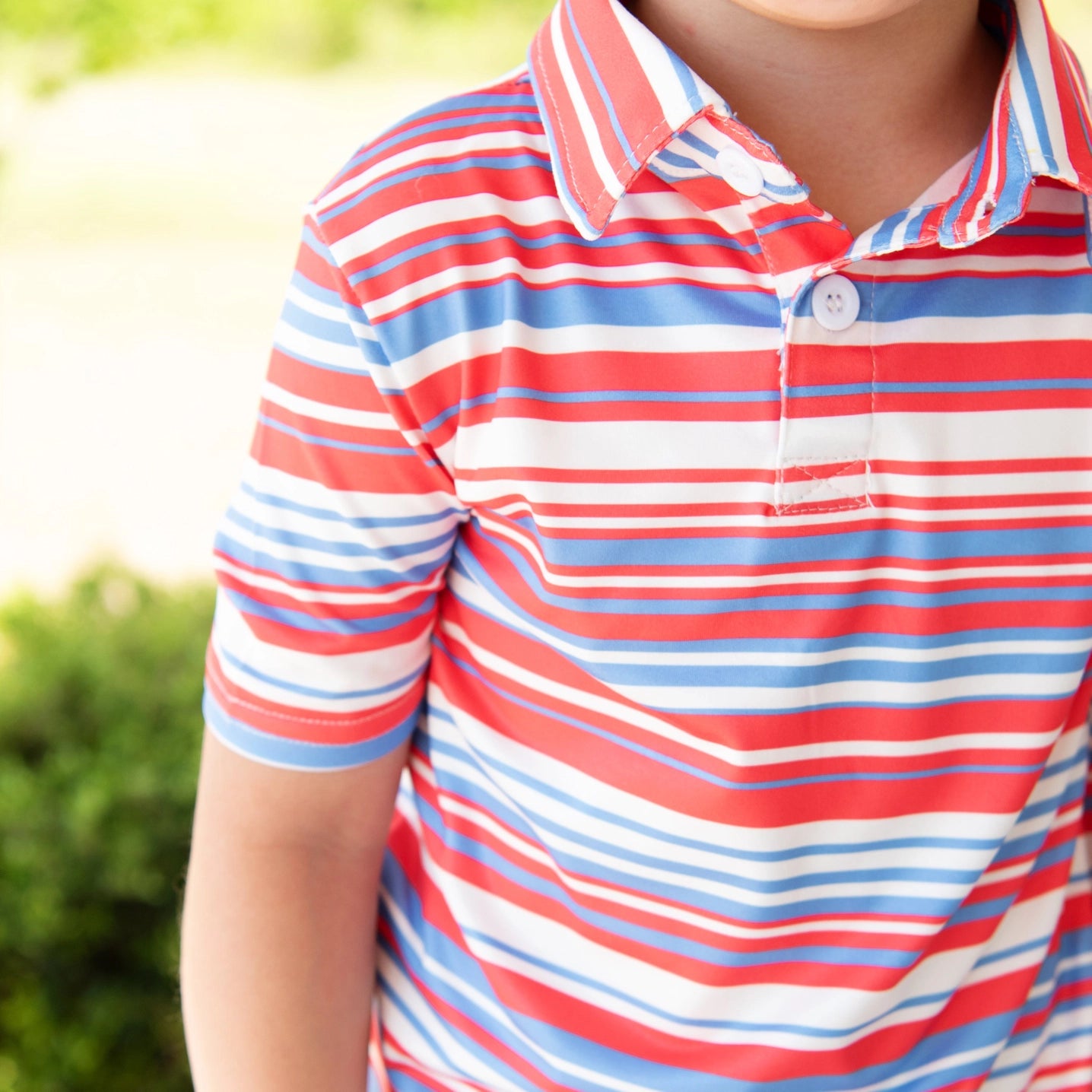 Cape Cod Stripe Boy's Polo