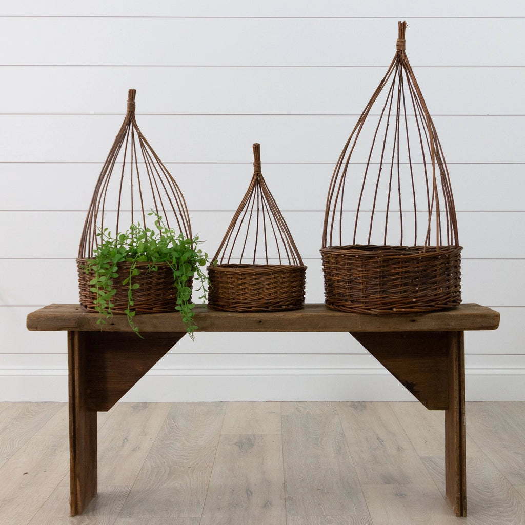 Willow Obelisk Planter