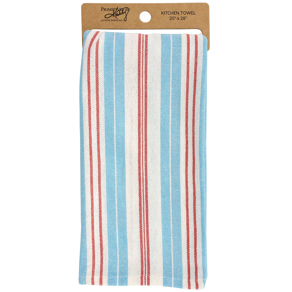 Americana Striped Kitchen Towel