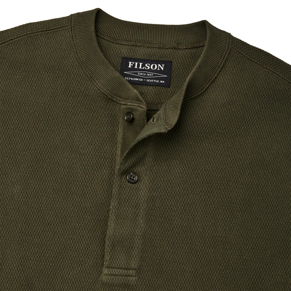 Filson Waffle Knit Henley