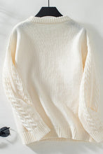 Load image into Gallery viewer, Vintage Twist Cable Knit Sweater
