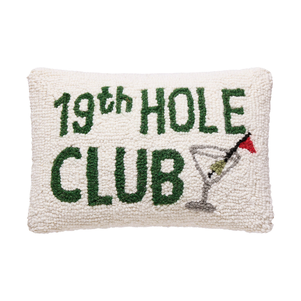 19th Hole Hook Pillow