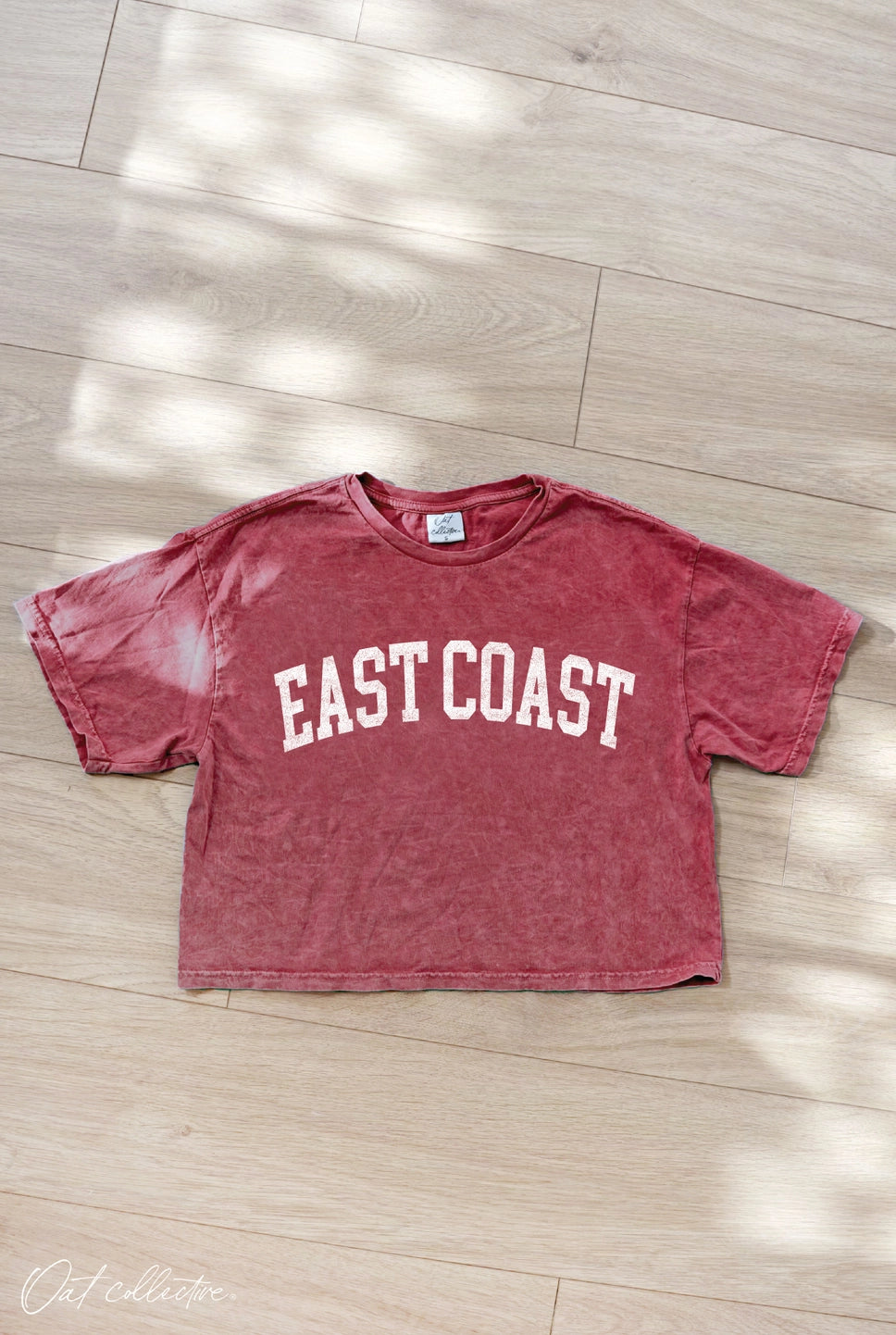 East Coast Cropped Graphic Top