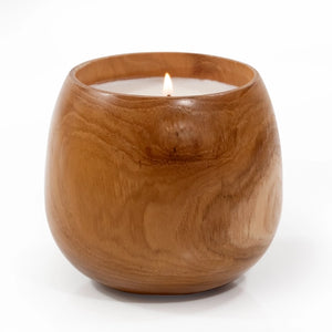 Wood Candle