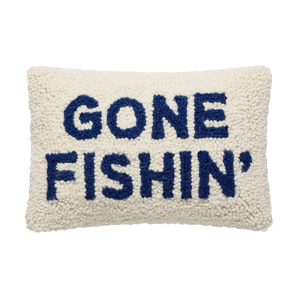 Gone Fishin' Hook Pillow