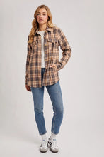 Load image into Gallery viewer, Beige Flannel Button Down
