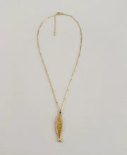 Load image into Gallery viewer, Pes Fish Necklace
