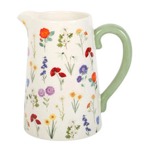 Load image into Gallery viewer, Wildflower Ceramic Flower Jug
