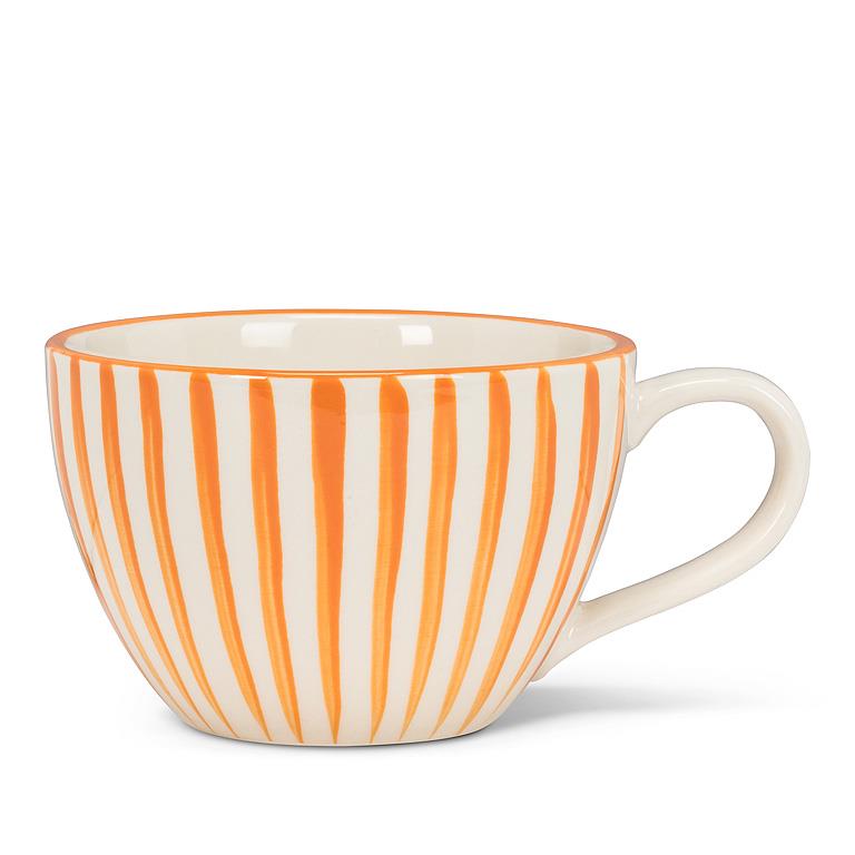 Wide Striped Mug