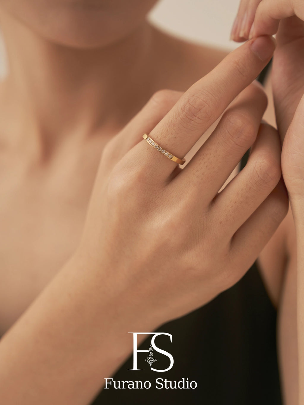 Cz Stone Dainty Ring