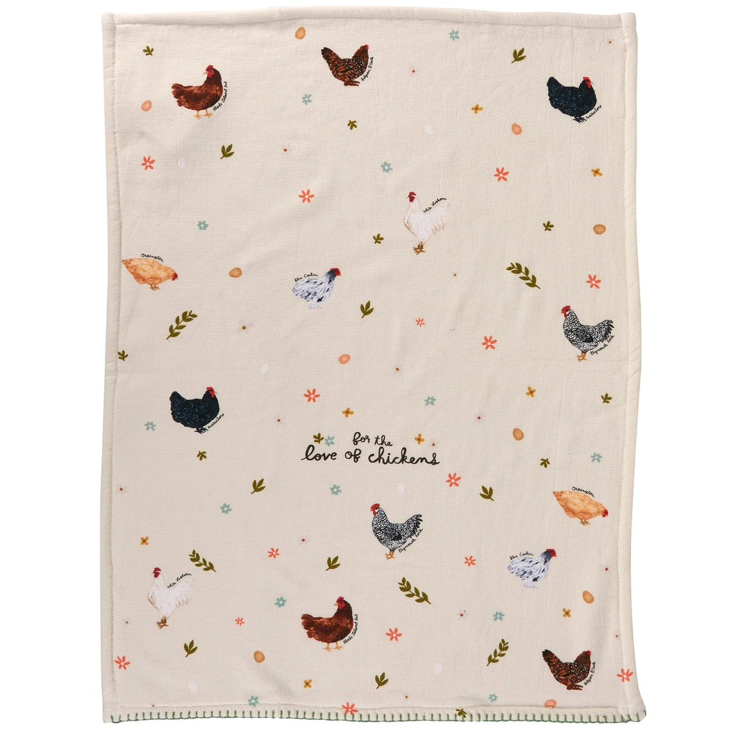 For The Love of Chickens Kitchen Towel