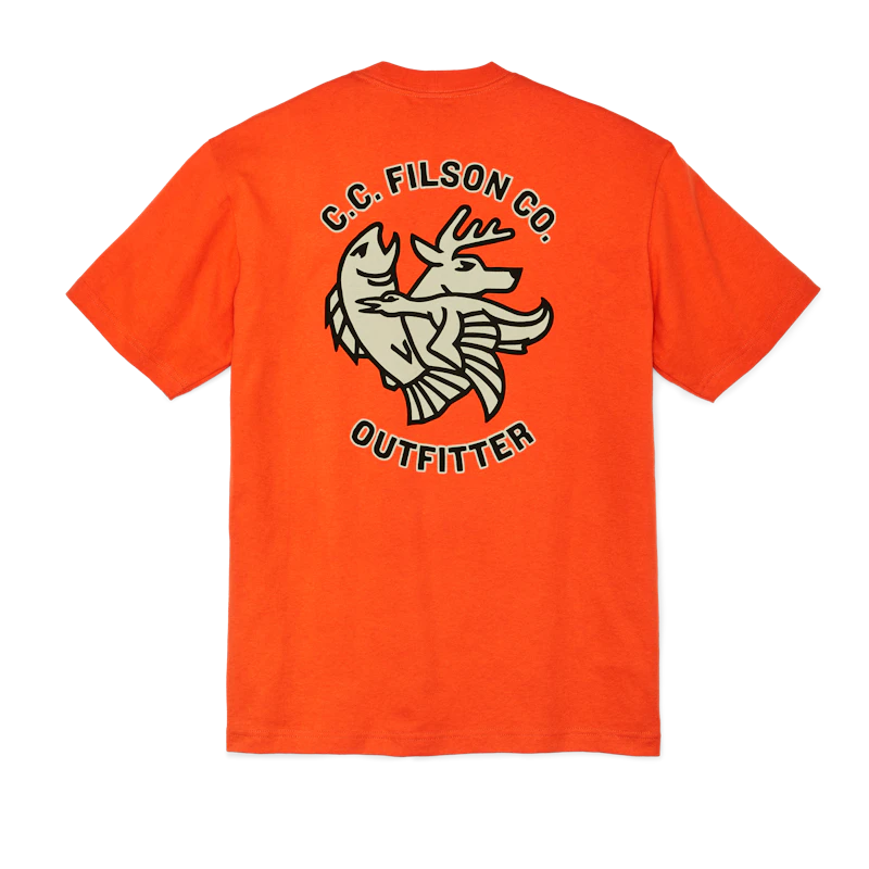 Filson Frontier Graphic T-Shirt Flame