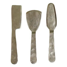 Load image into Gallery viewer, Ibsen Cheese Tools- Set of 3 - Antique Silver
