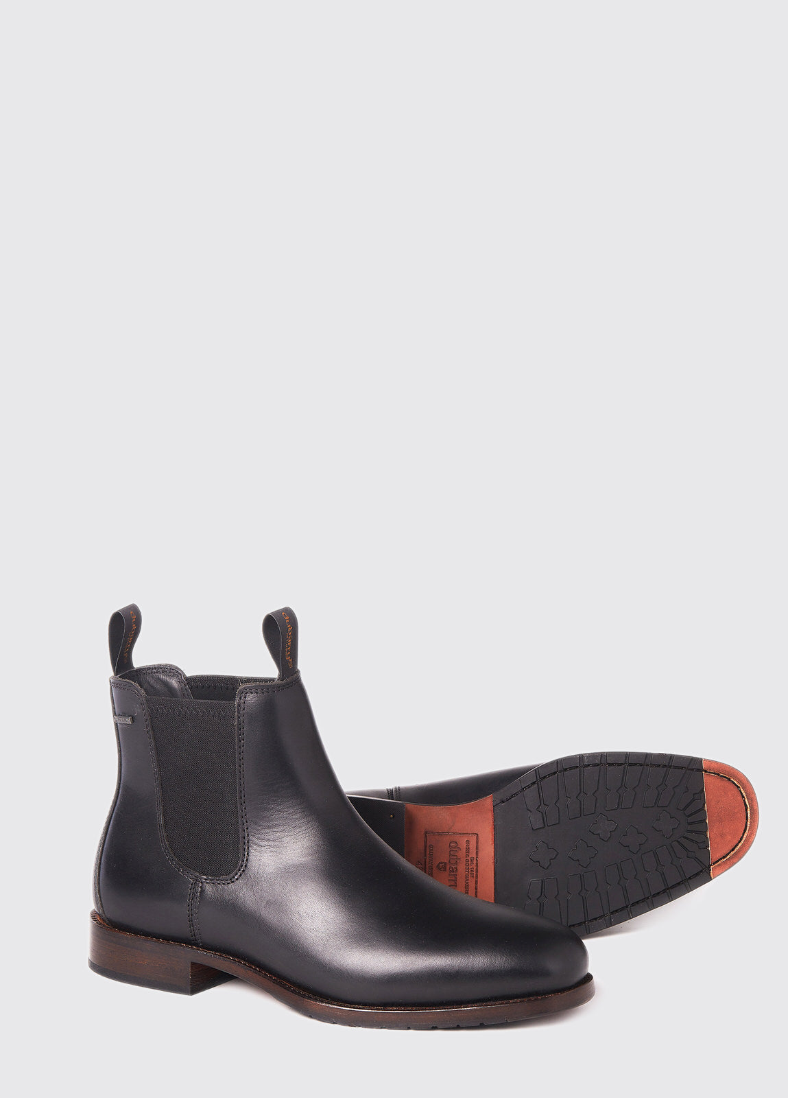 Kerry Leather Soled Chelsea Boot - Black
