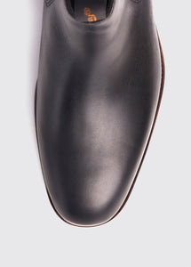 Kerry Leather Soled Chelsea Boot - Black