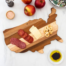 Load image into Gallery viewer, Shiplap Series USA Serving Board
