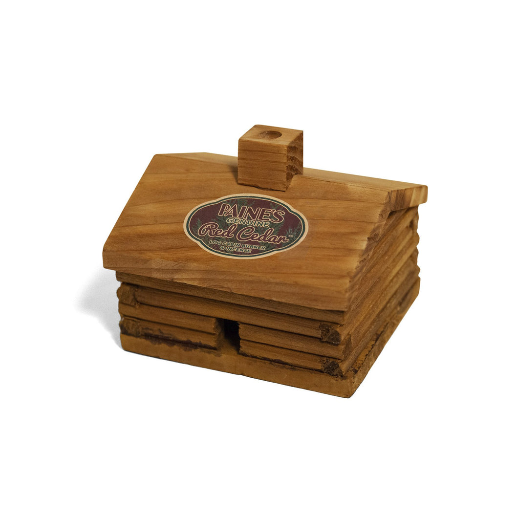 Log Cabin Incense Burner