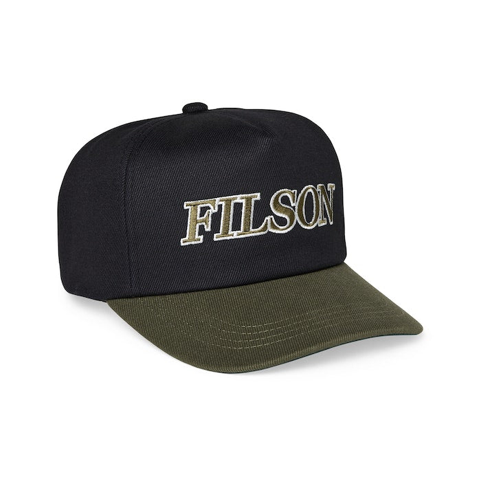 Rugged Twill Forester Cap Black